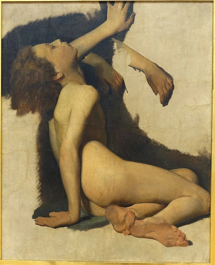 Gioventù nuda senza vita - Galleria d'Arte Moderna, Roma